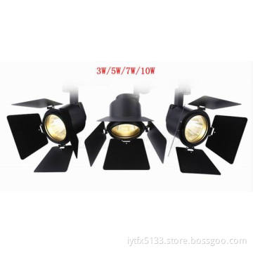 3w 5w 7w 10w Black LED Track Lighting
